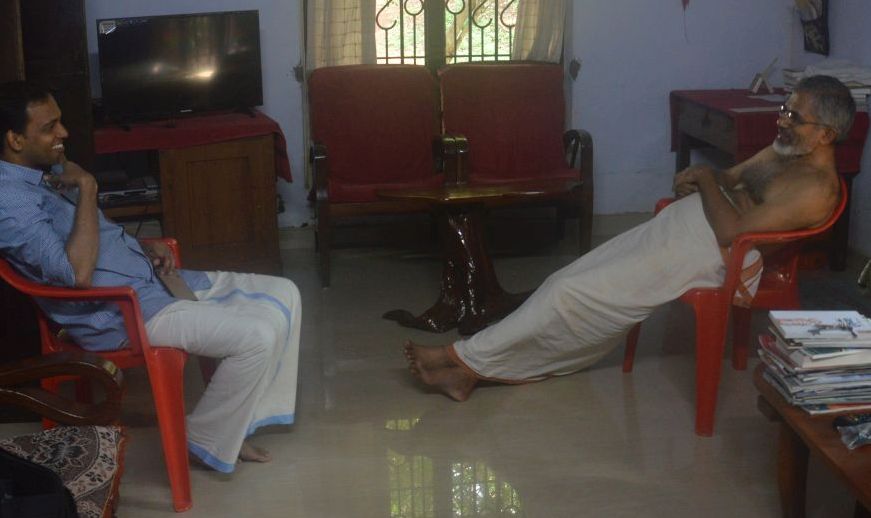വി എൻ ഹരിദാസ്, അഷ്ടമൂർത്തി. ചിത്രം: നവനീത് കൃഷ്ണൻ